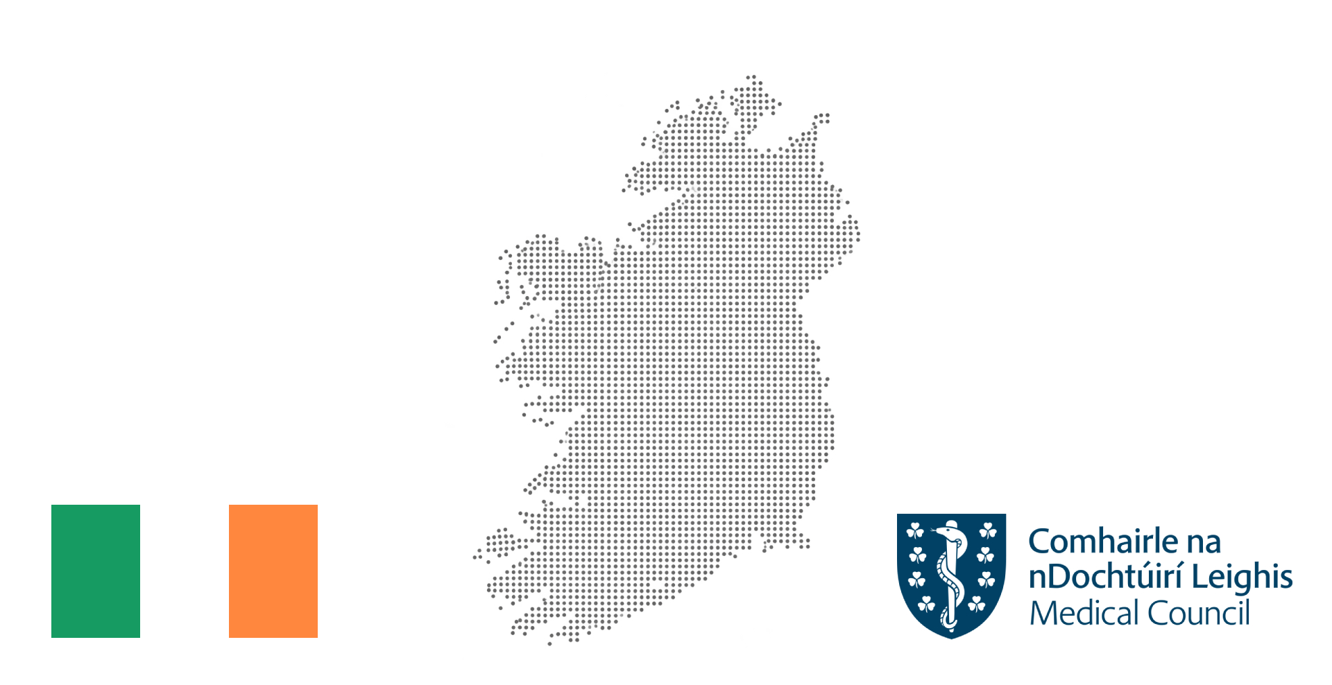 ireland dotted landscape